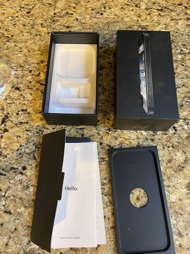 Iphone original box and - 5,